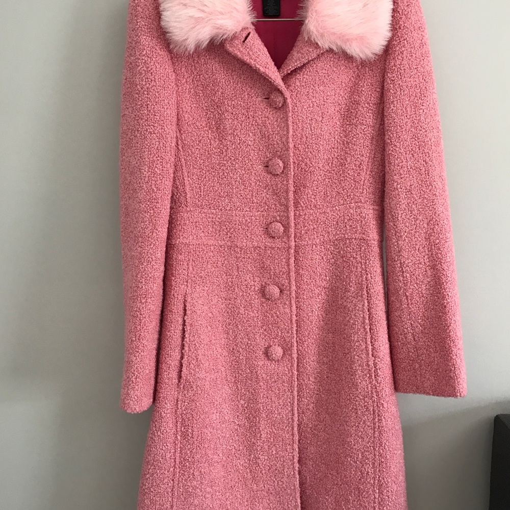 COPY - 🎉SALE🎉Wool Walker Coat w/ Soft Notch FurCollar